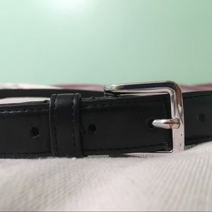 American Eagle Black Leather Belt
